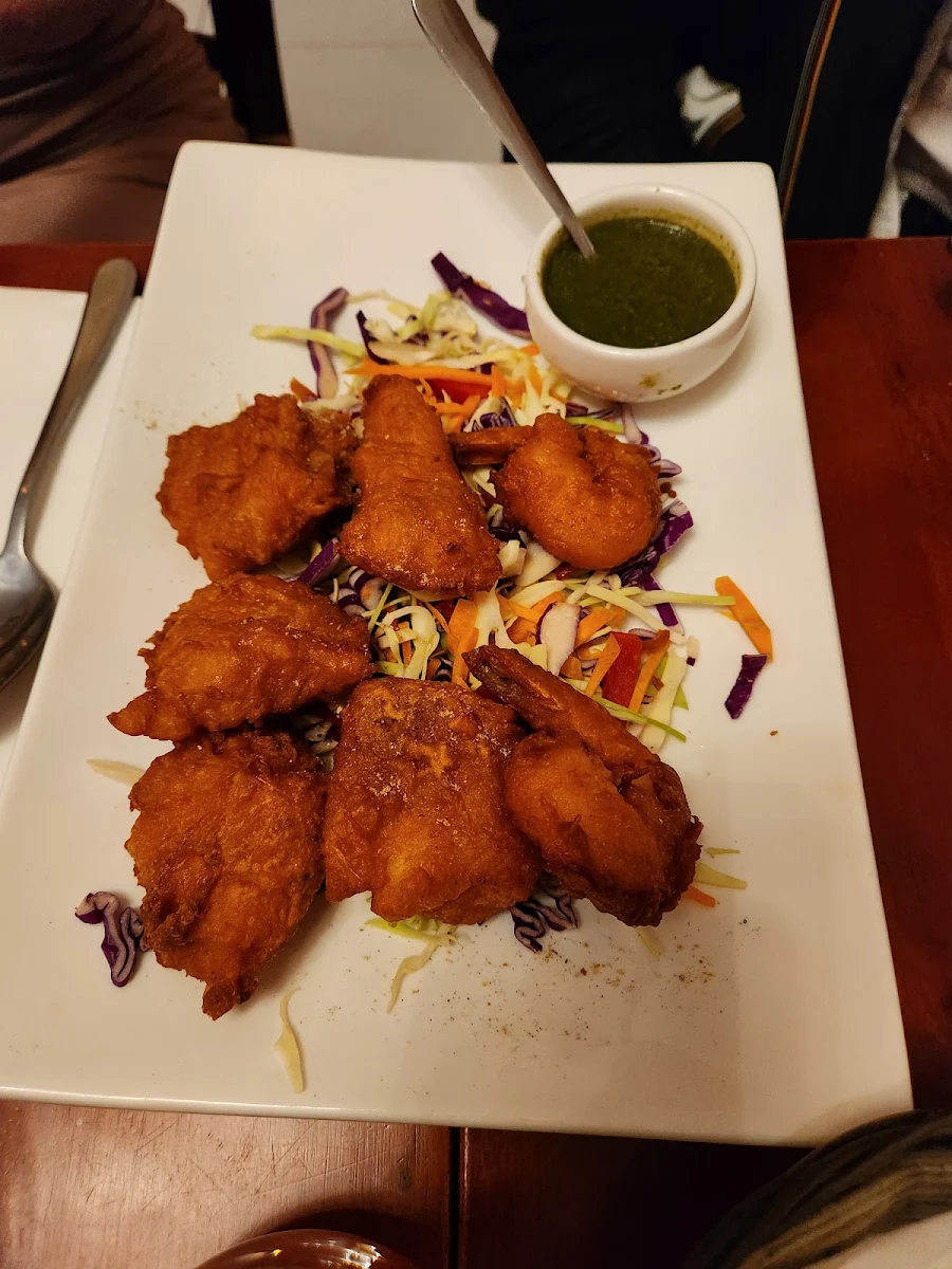 Mixed Seafood Platter, Tandoori Spice