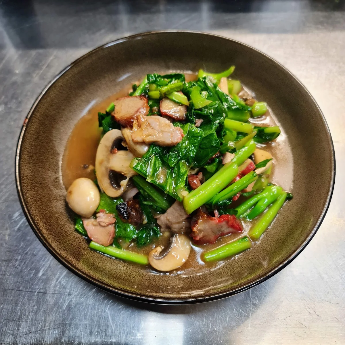 Fried Chinese Broccoli, Civic Asian Noodle House