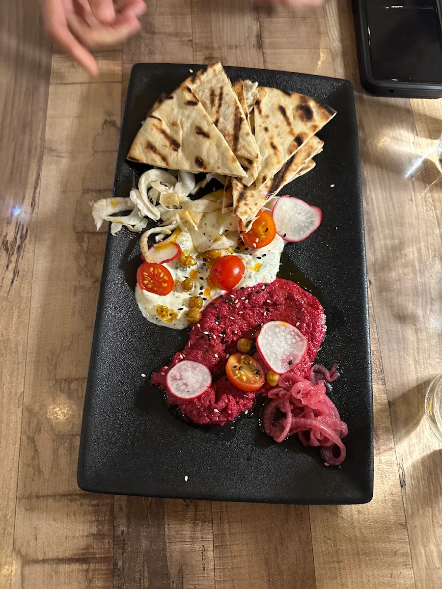 Mediterranean Dips, Acqua Restaurant & Bar