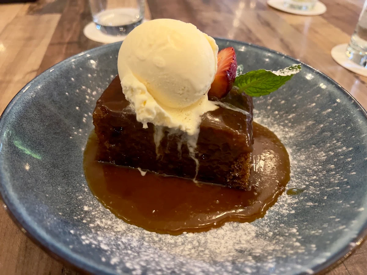 Sticky Date Pudding, Acqua Restaurant & Bar