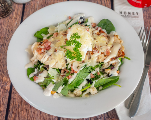 Chicken Caesar, Honey Cafe & Restaurant