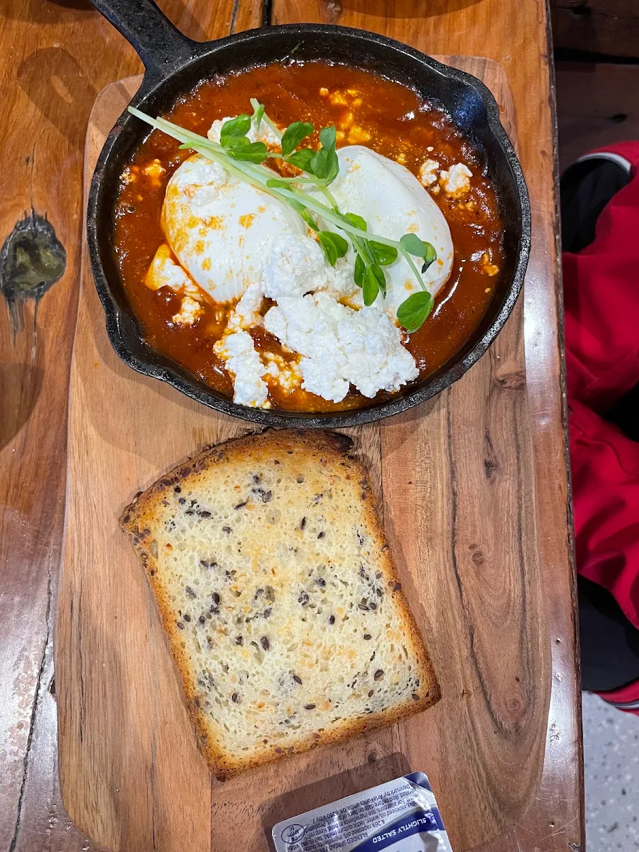 Baked Eggs, CAV & CO. Cafe
