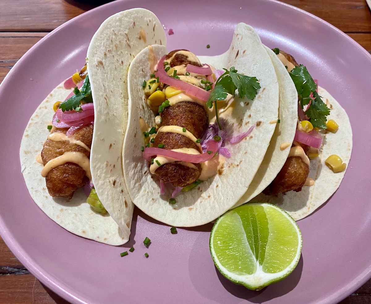 Fish Tacos, CAV & CO. Cafe