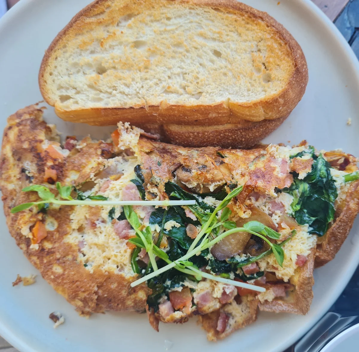 Make Your Owb Omelette, CAV & CO. Cafe