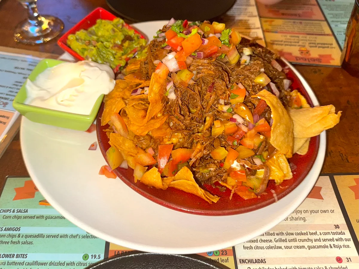 Beef Nachos, La Barrita