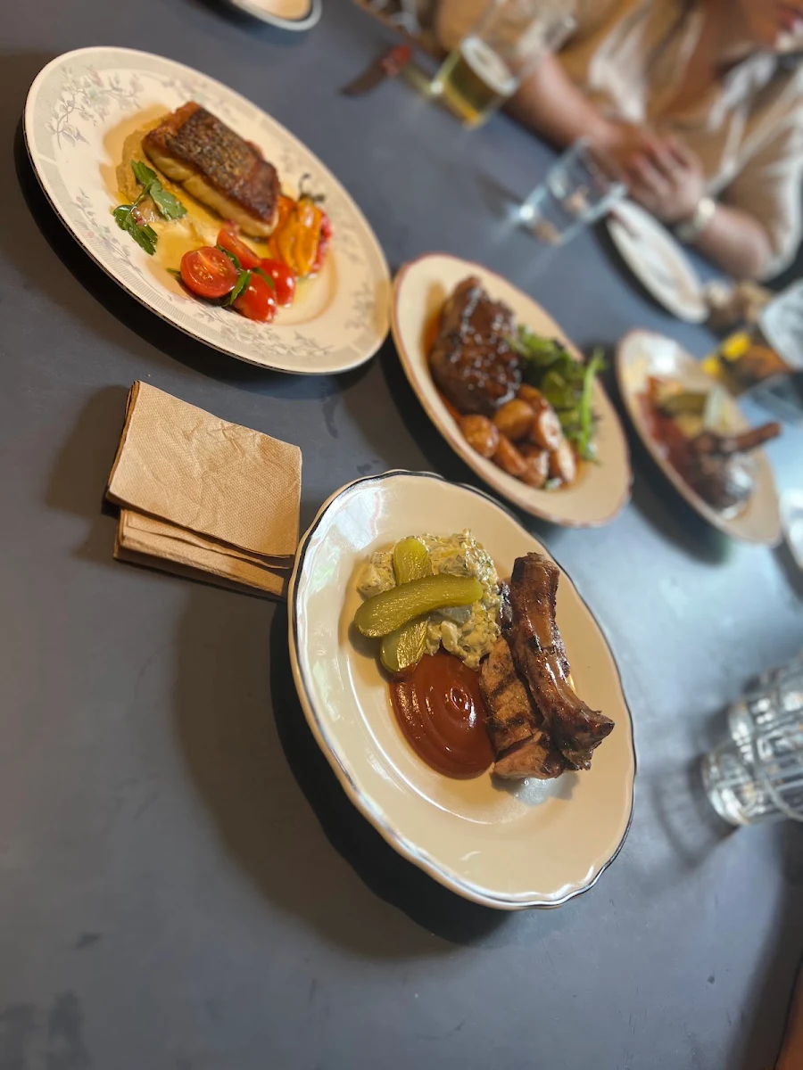 Pork Cutlet Barramundi and Steak