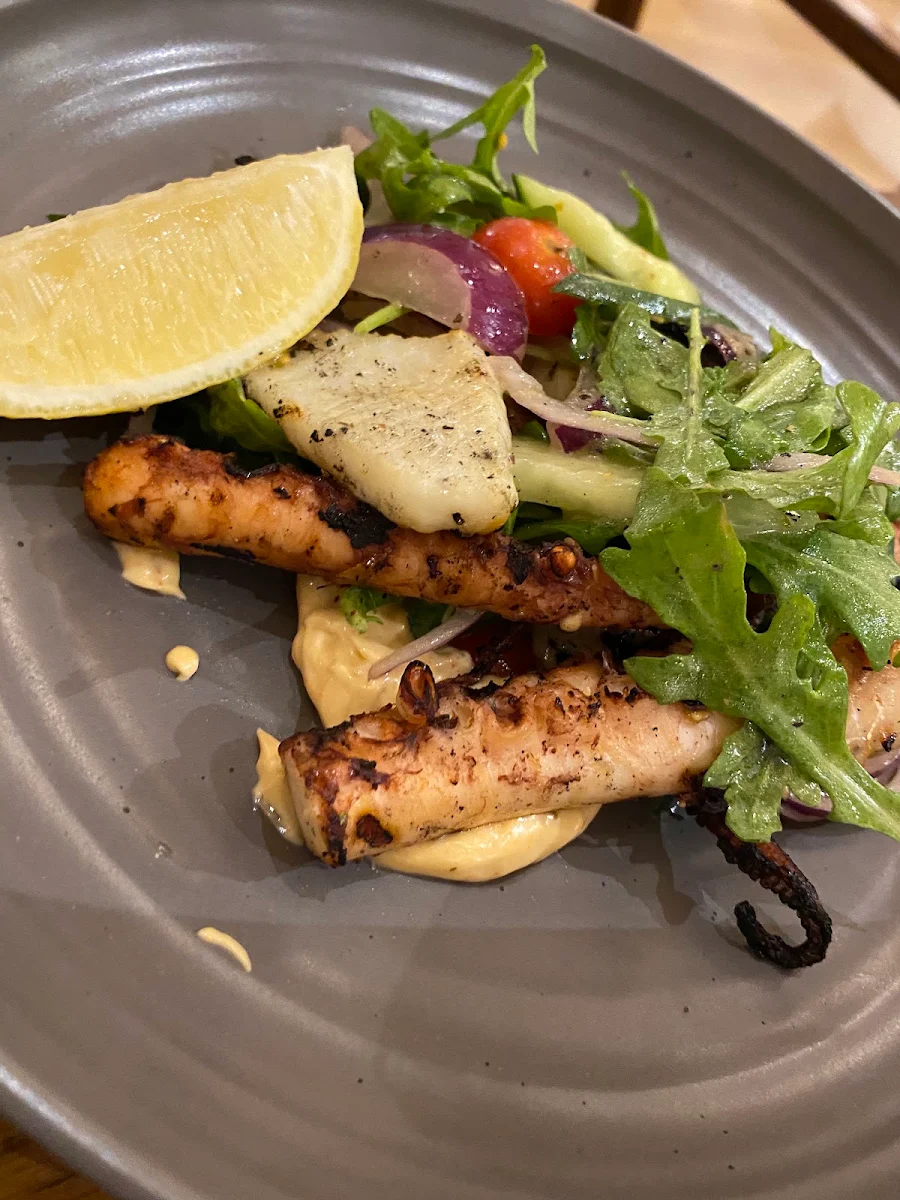 Char Grilled Octopus