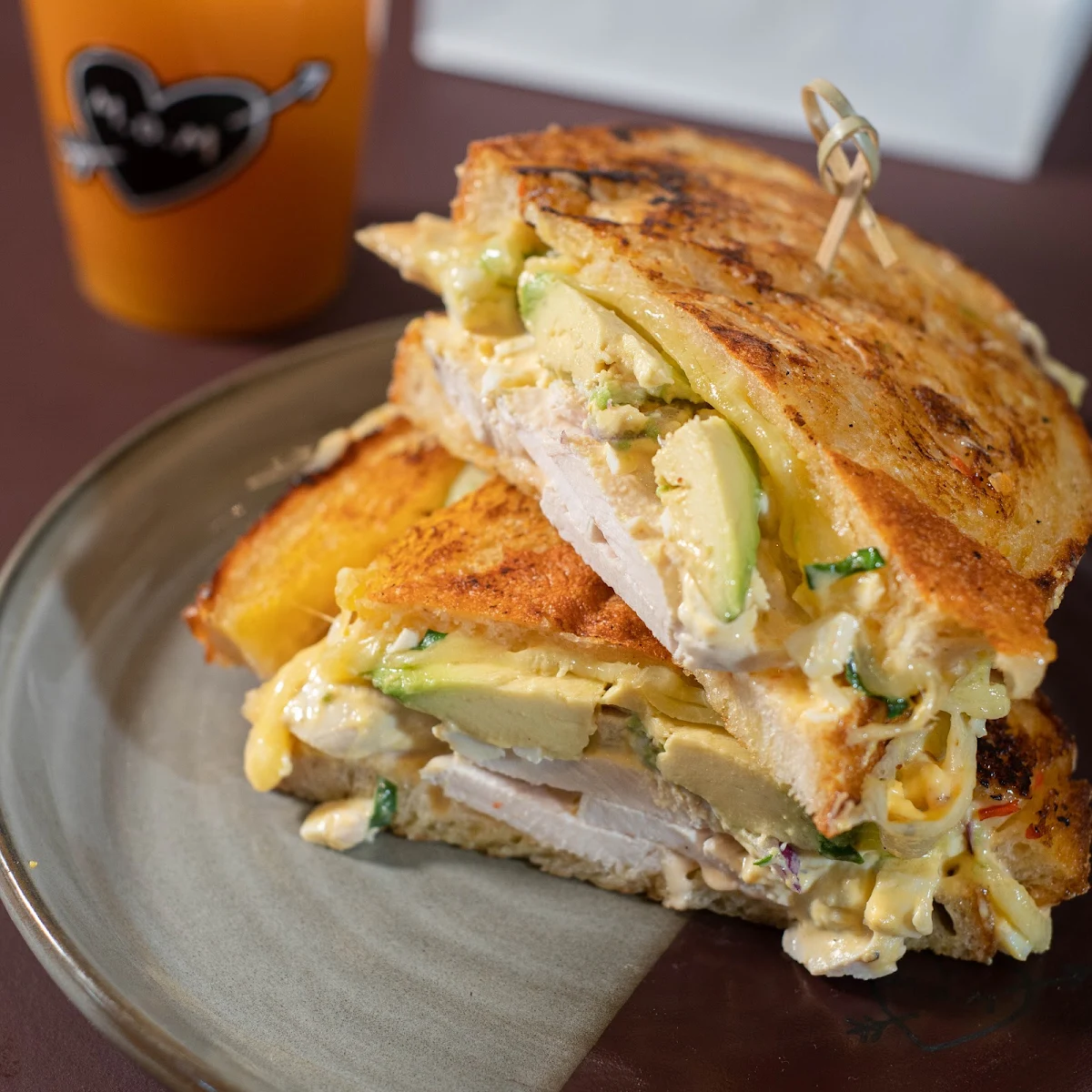 Chicken Avo Melt