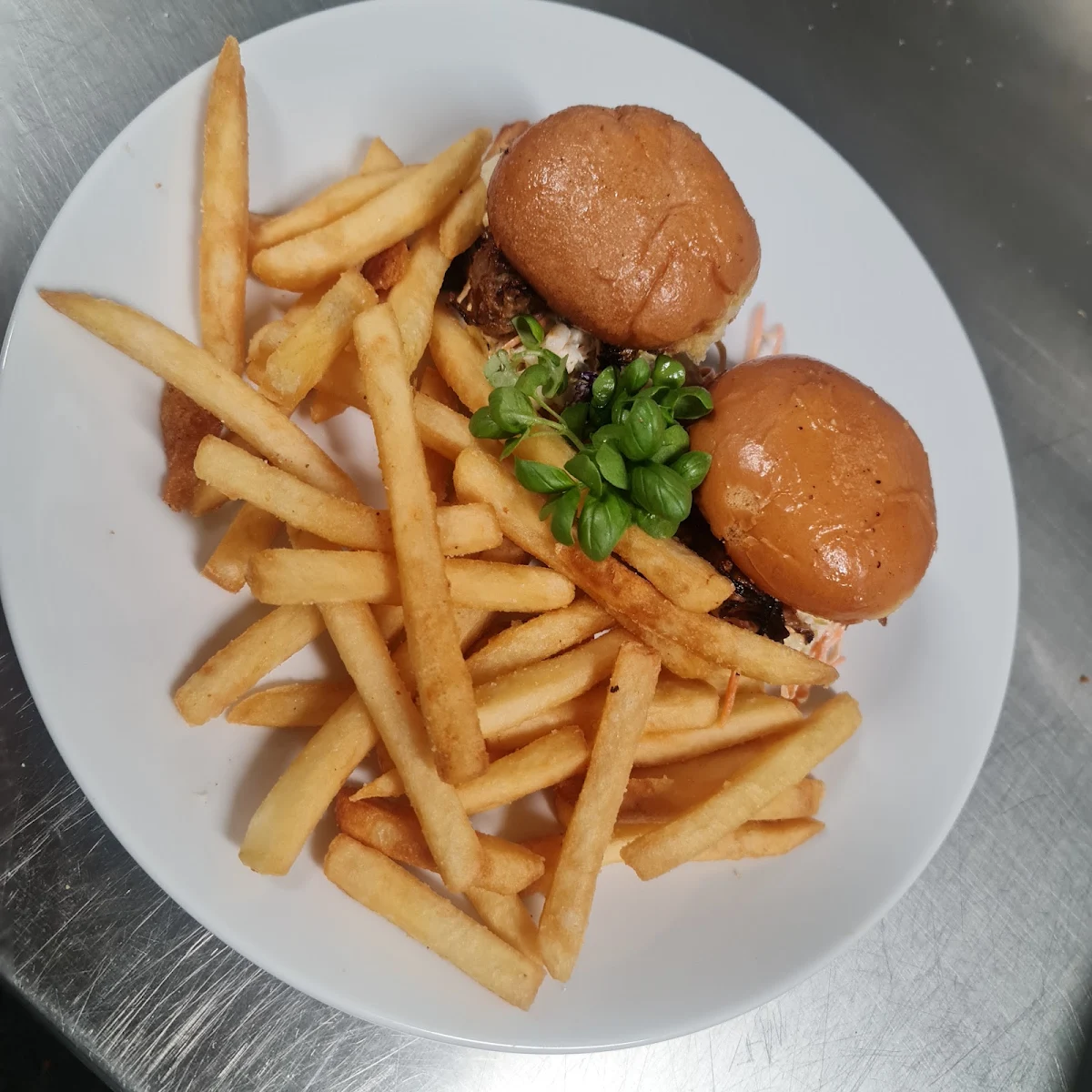 Beef Sliders, Point of View Cafe