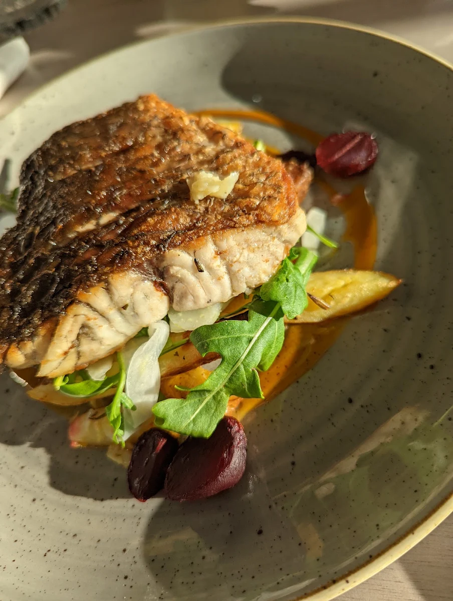 Grilled Crispy Skin Barramundi