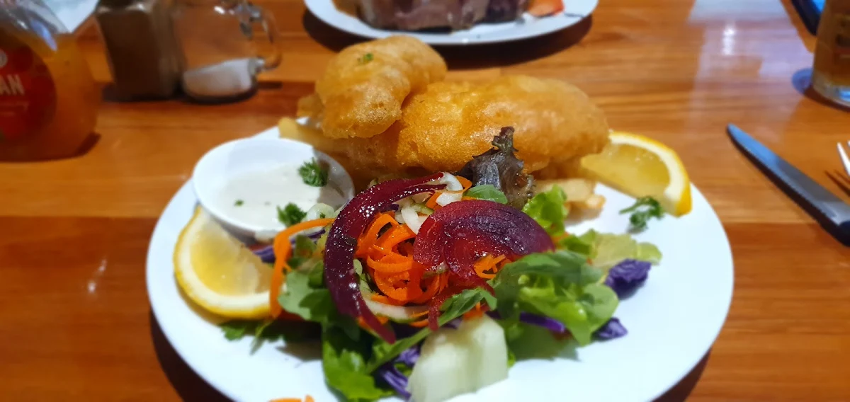 Beer Battered Snapper, Miners Arms Hotel