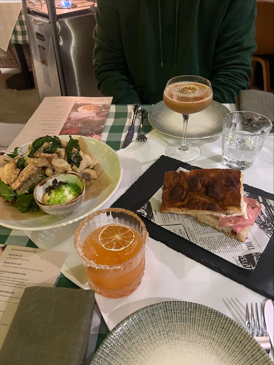 Mortadella Sandwich, La Terrazza Osteria Verde