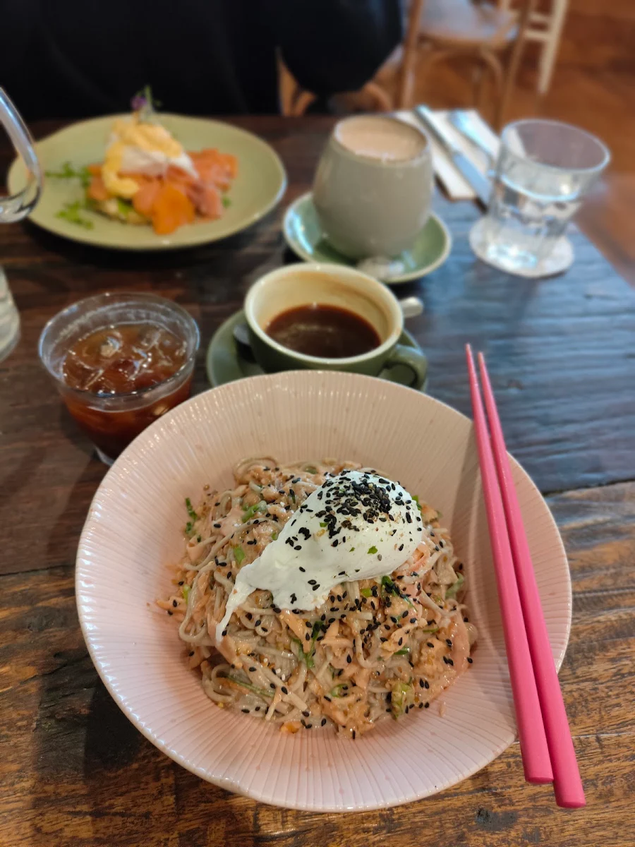 Salmon Soba, Old Man Drew