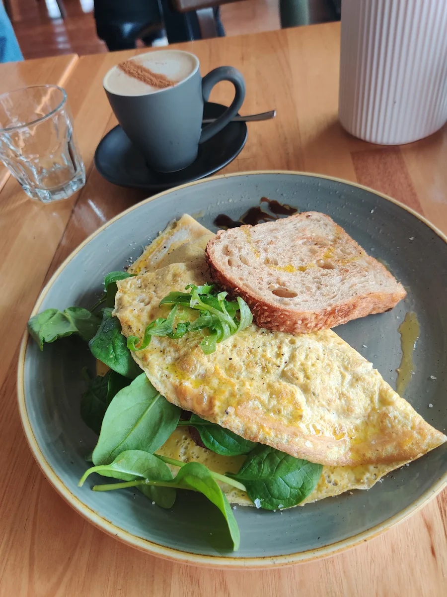 Mushroom Omelette, Anglesea General Store