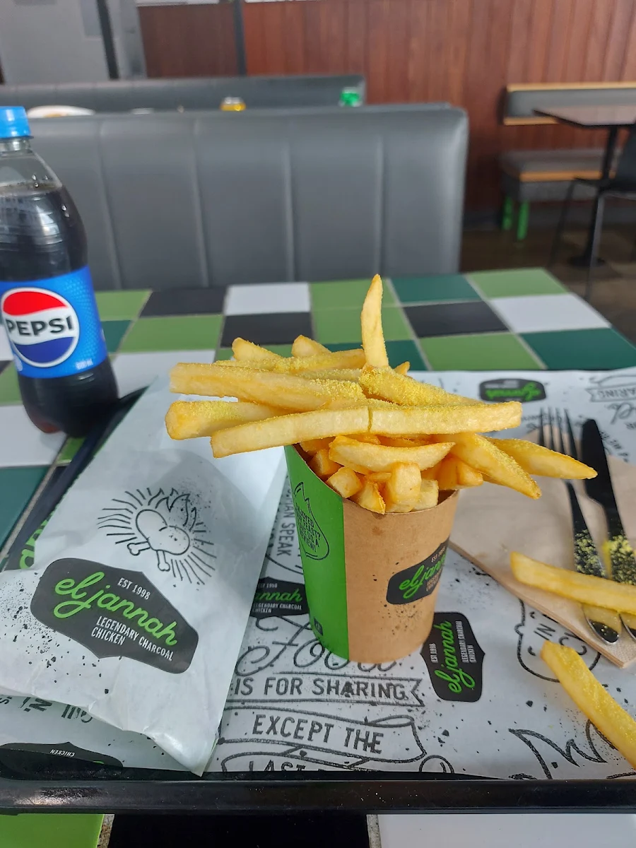 Chips with Chicken Salt, El Jannah Chicken Burwood