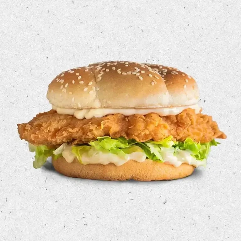 Crispy Chicken Burger, El Jannah Chicken Burwood