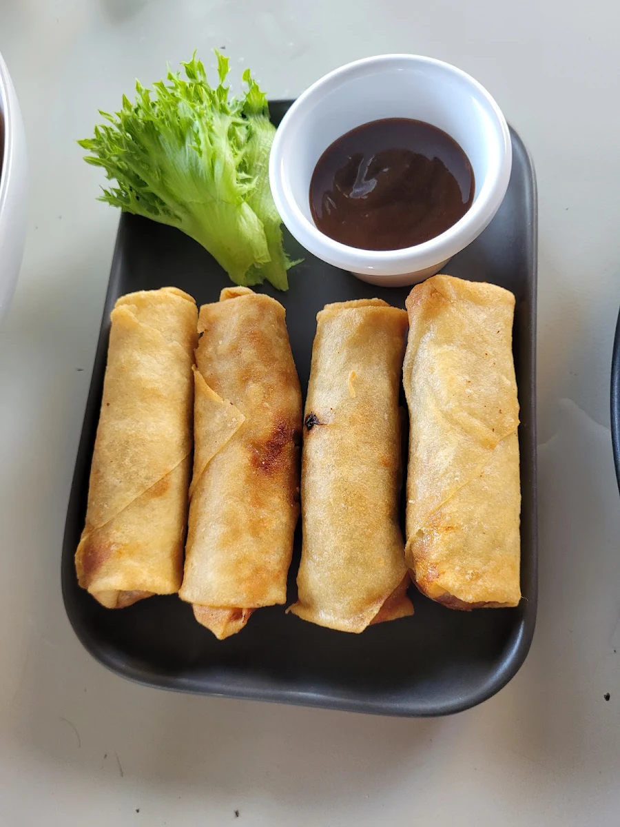 Duck Spring Rolls, Oyster Bar