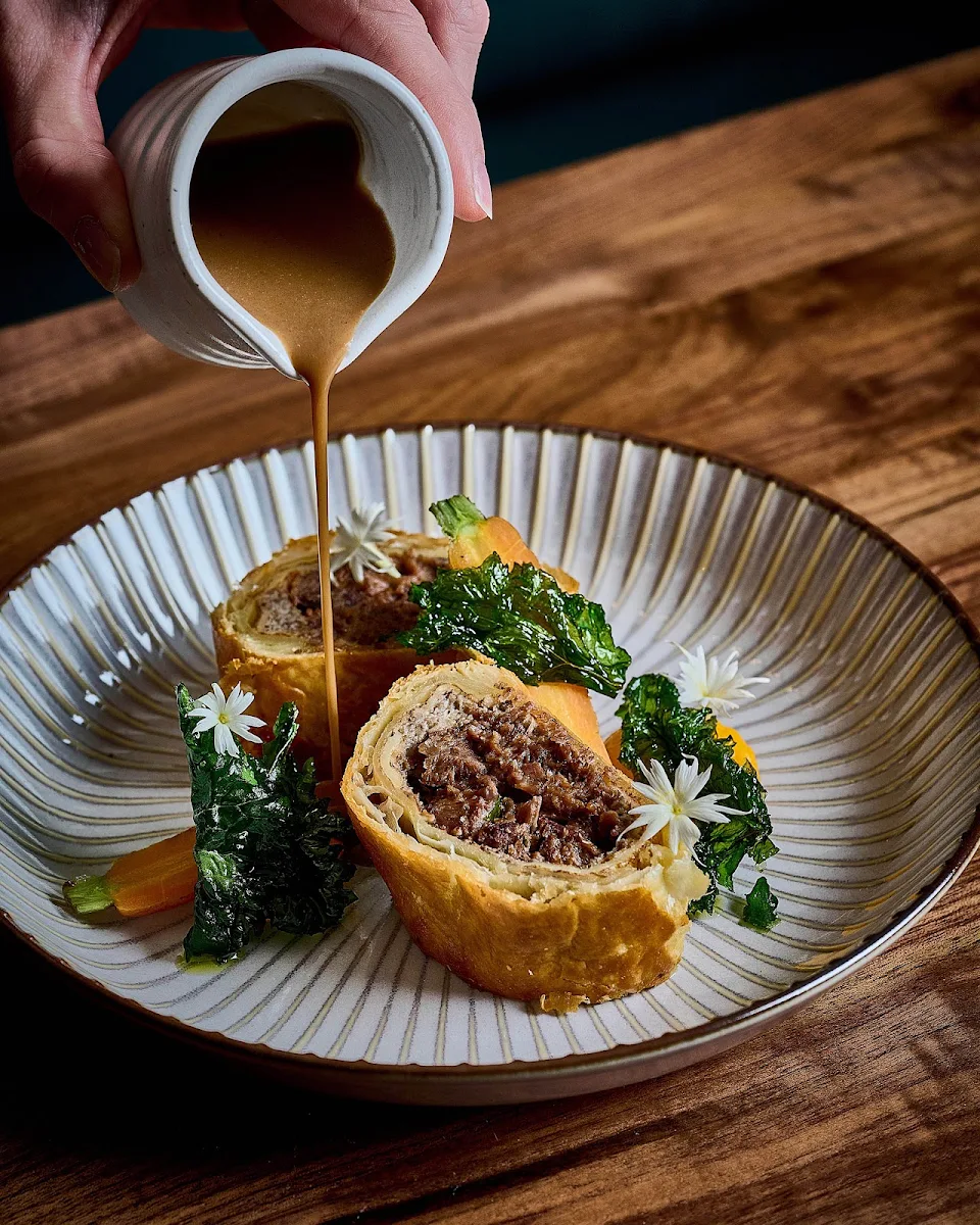 Wagyu Beef & Onion Pie, Nag's Head Hotel, Glebe