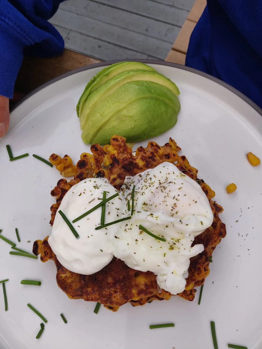 Corn Fritters, Grey Grus Cafe