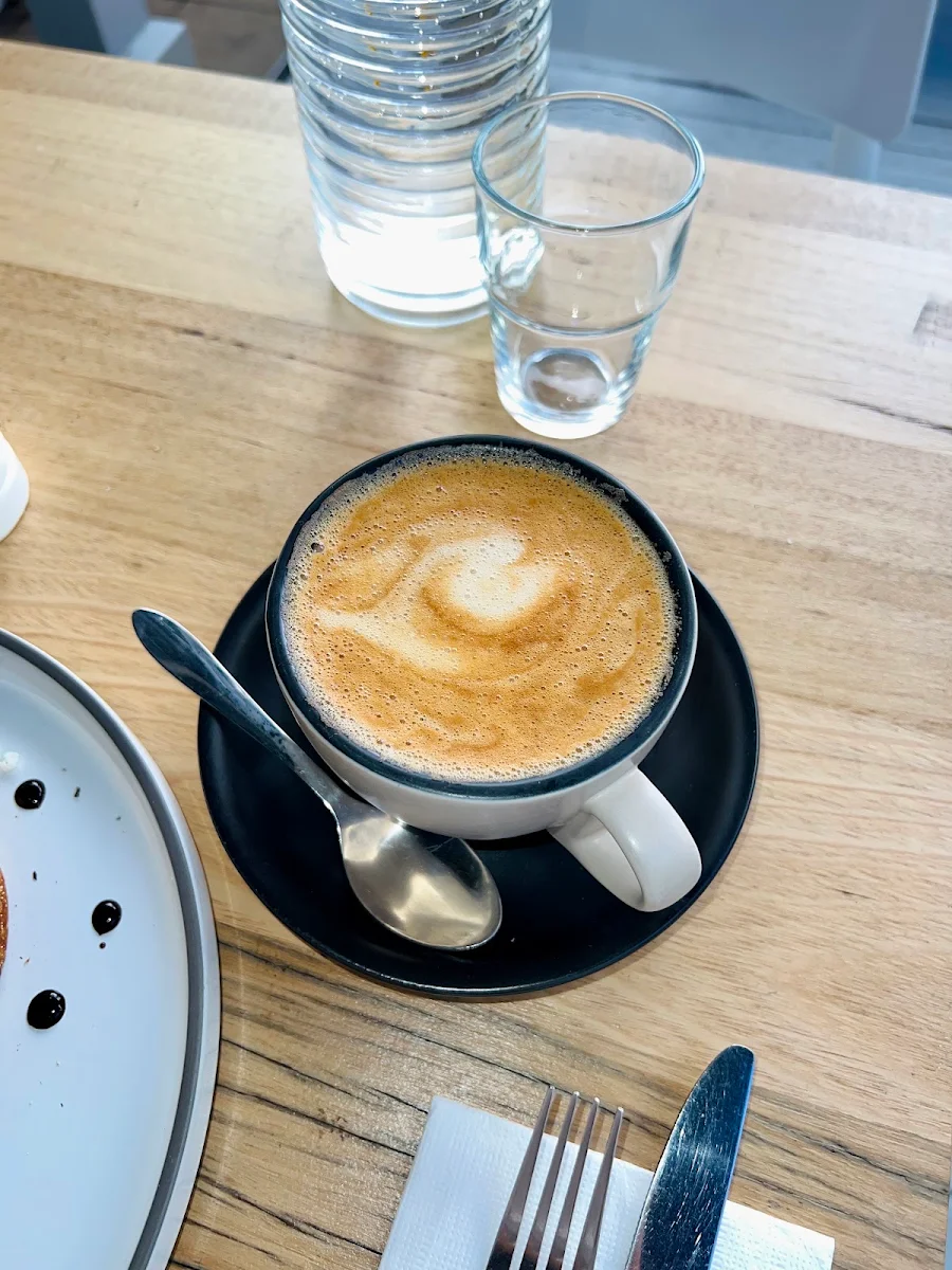 Oat Flat White, Grey Grus Cafe