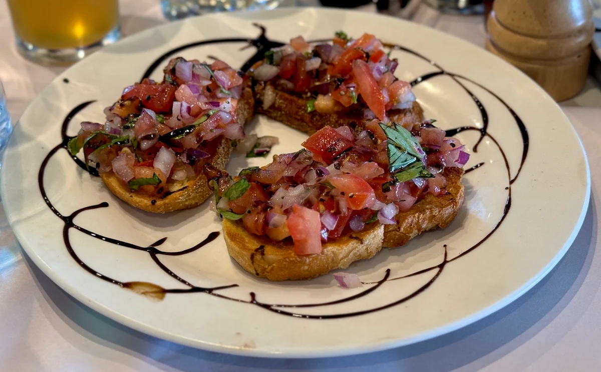 Bruschetta Stack, Pier 35 Bar & Grill