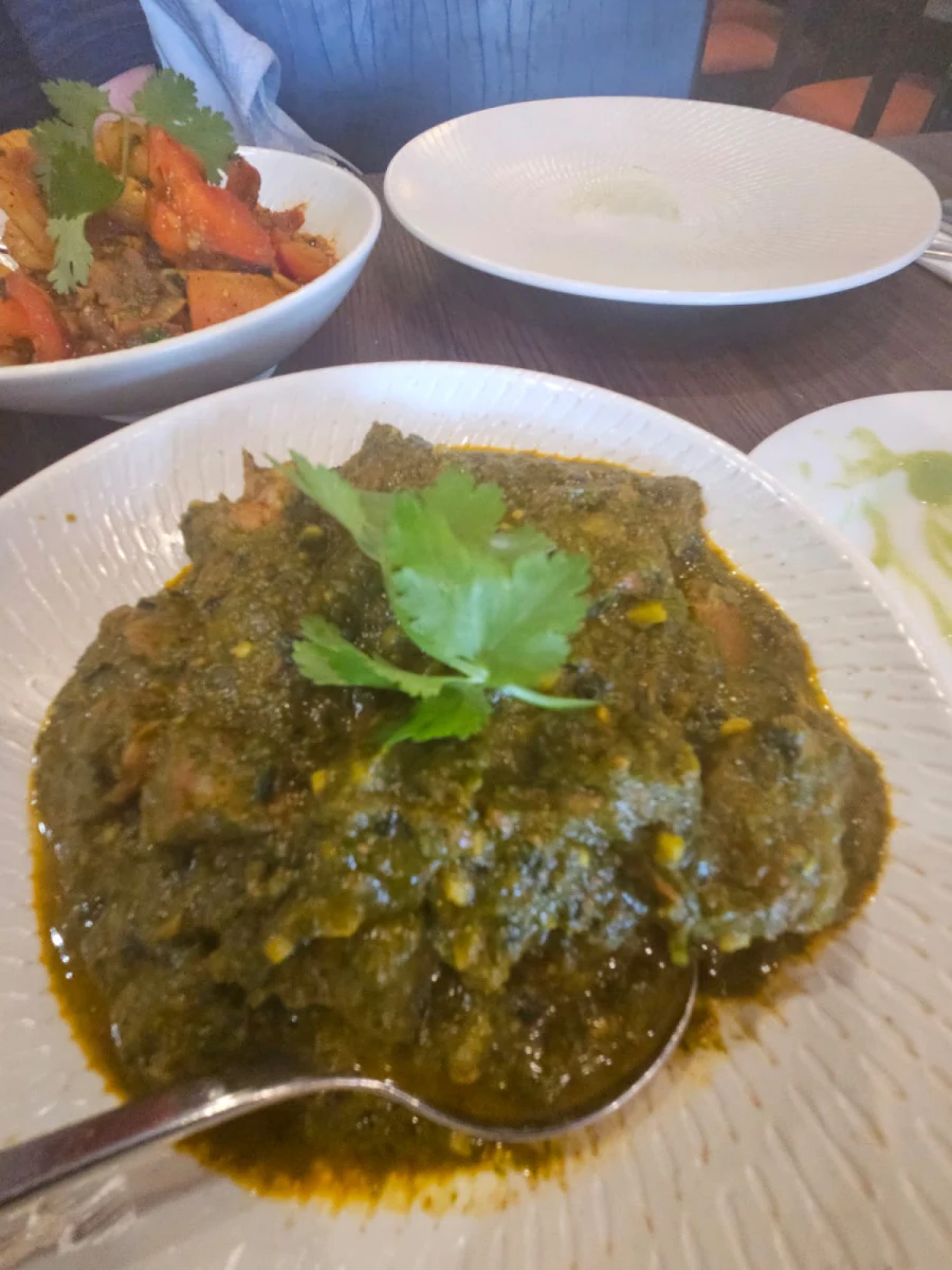 Lamb Saag, Khanna Indian Restaurant