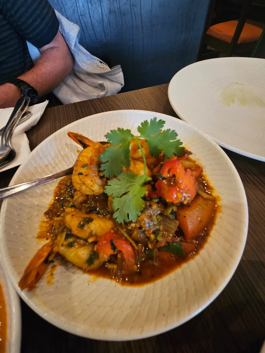 Prawn Jalfrezi, Khanna Indian Restaurant