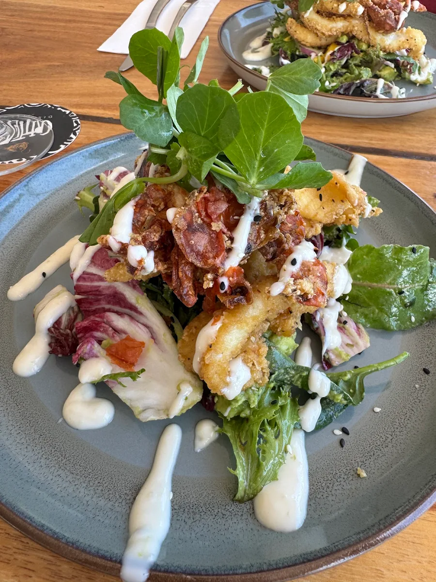 Soft Shell Crab Salad, Jetty Pavilion - The Pav