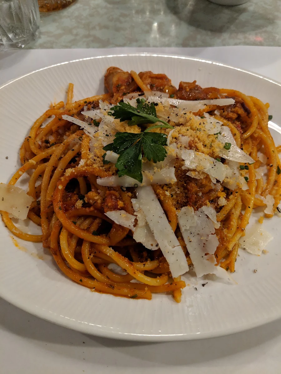 Spaghetti Bolognese Italian Sausage