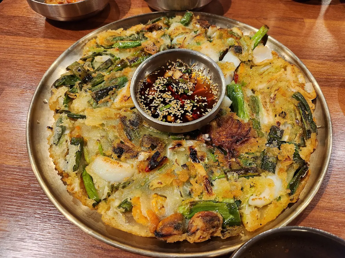 Seafood Pancake