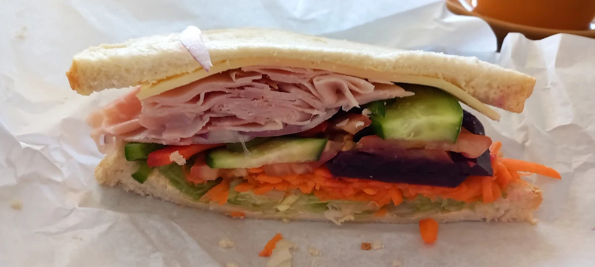 Ham Cheese Salad Sandwich