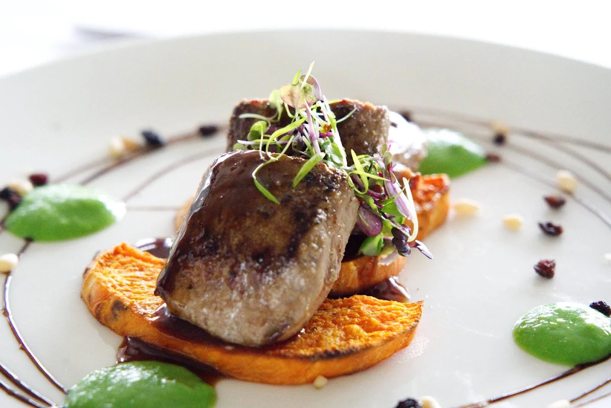 Lamb Backstrap, Biviano's Restaurant Dural