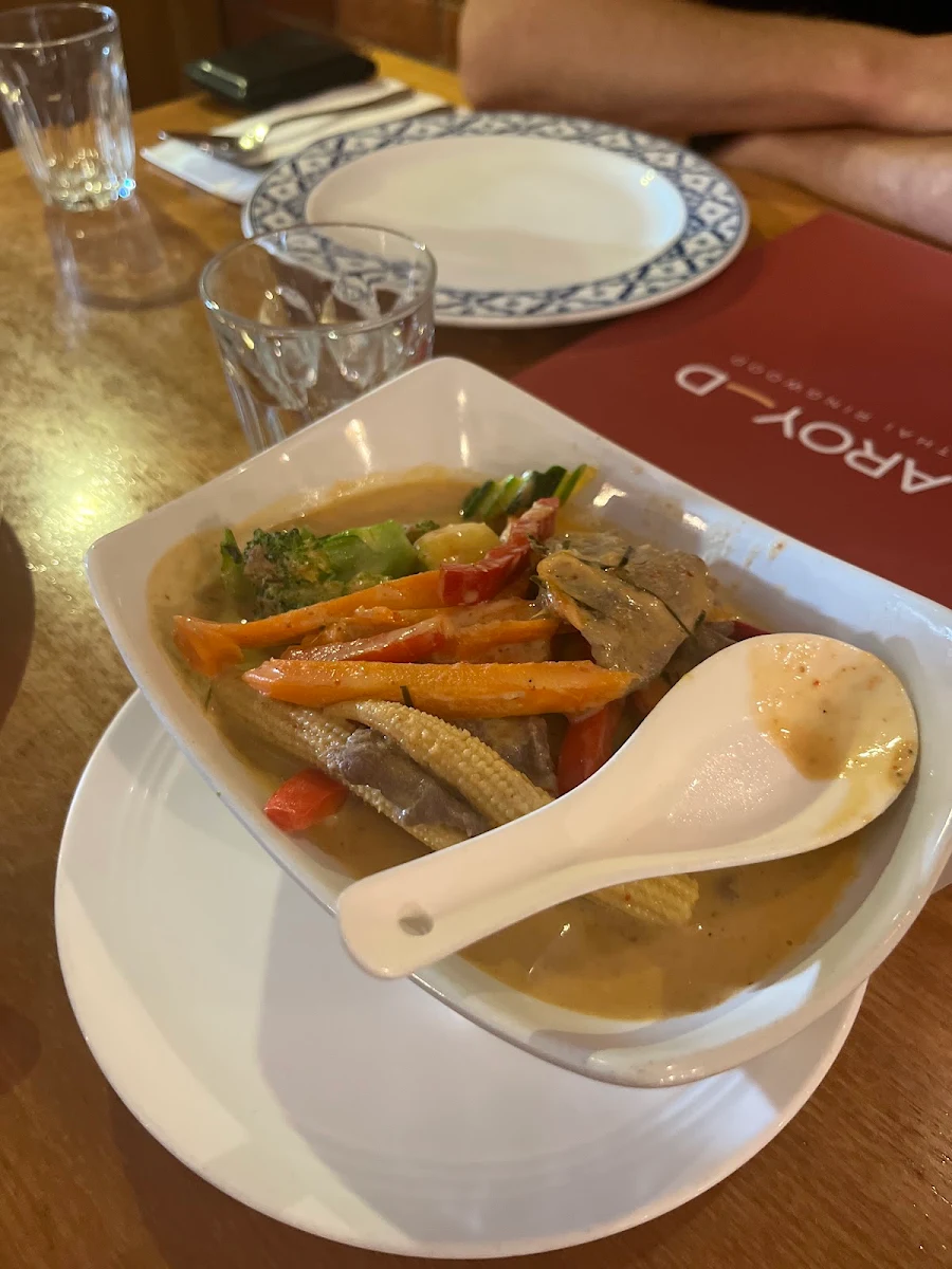 Red Curry, Aroy-D Thai Restaurant