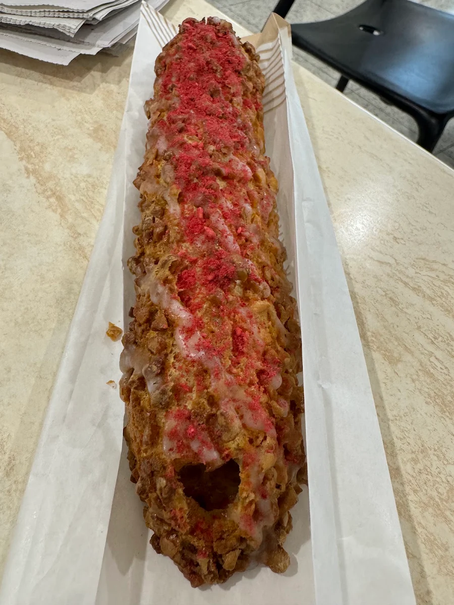 Lychee Raspberry Choux, KURIMU x Hokkaido Baked Cheese Tart Gungahlin