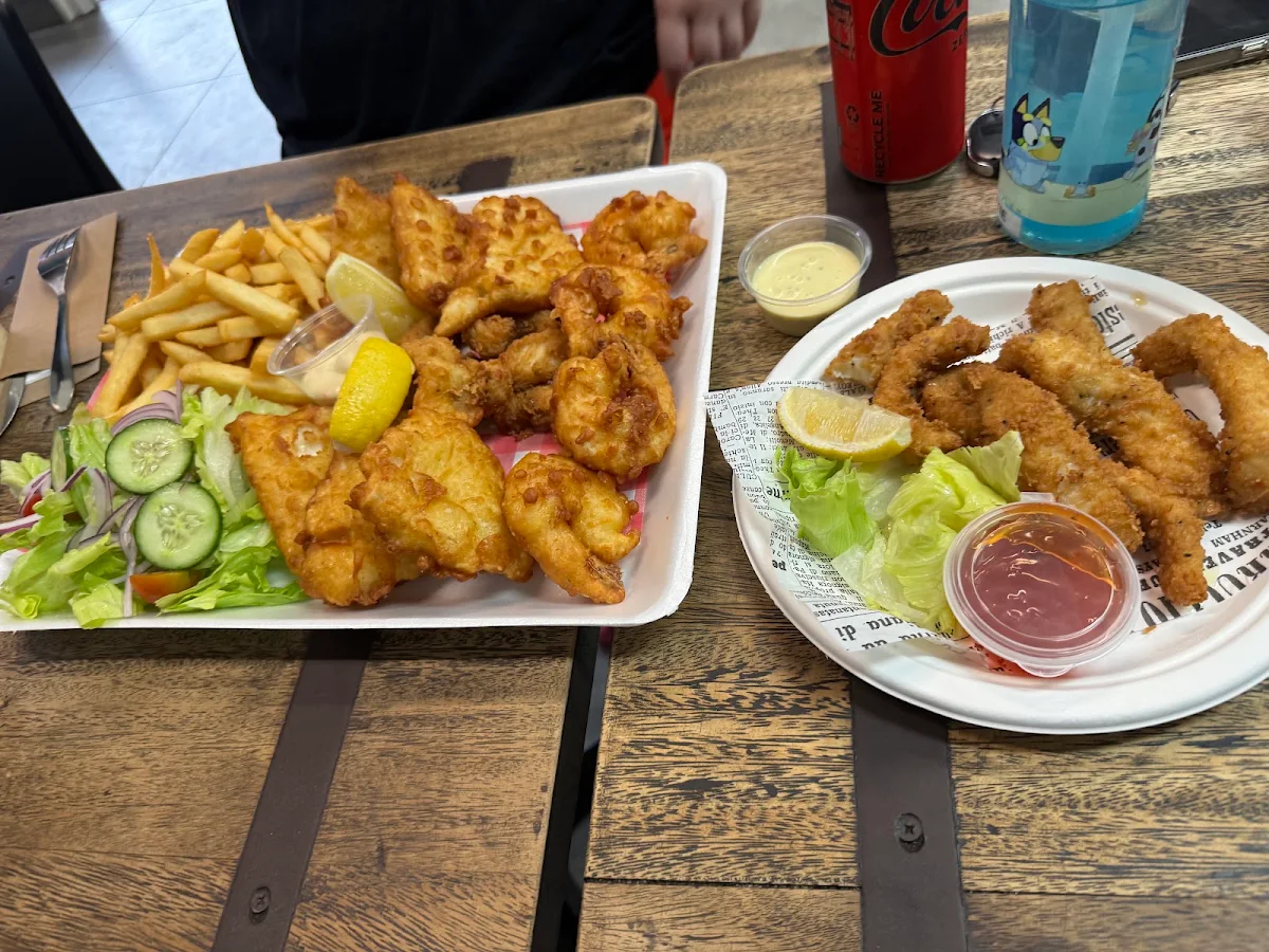 Seafish Deluxe Platter, Sea Fish Cafe