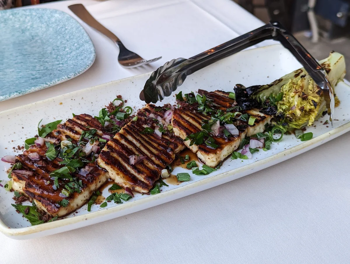 Caramelised Haloumi