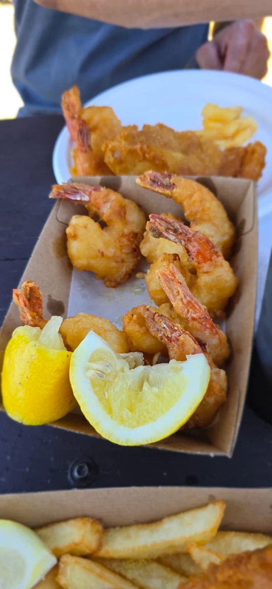 Prawn Cutlets, Legendary Fish & Chips