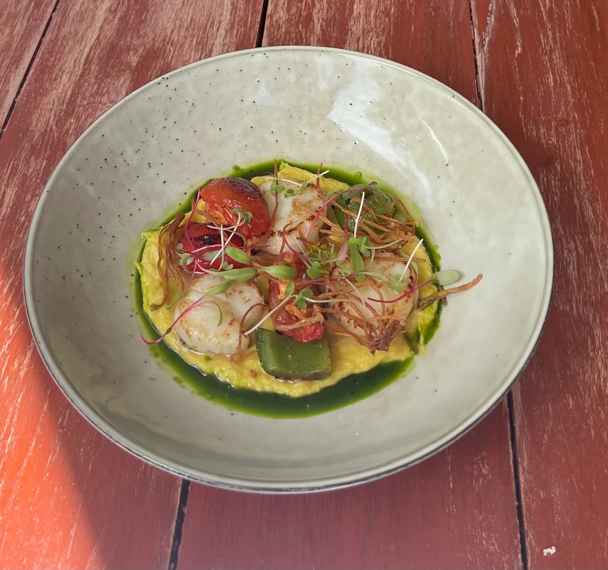 Scallops, Morrisons Winery and Restaurant