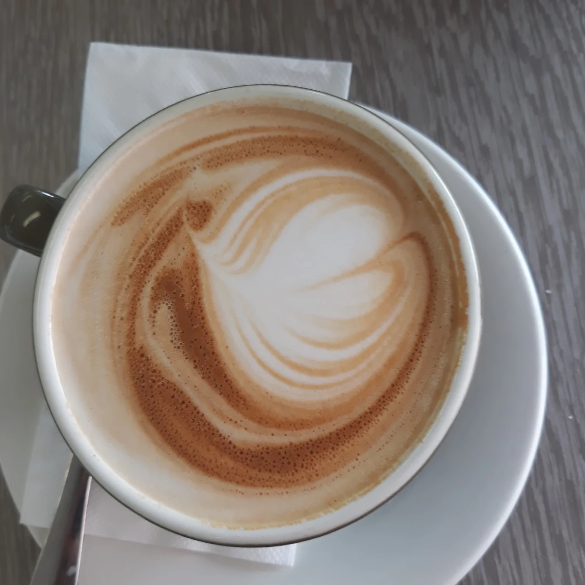 Coffee Flat White, Deckchair Café