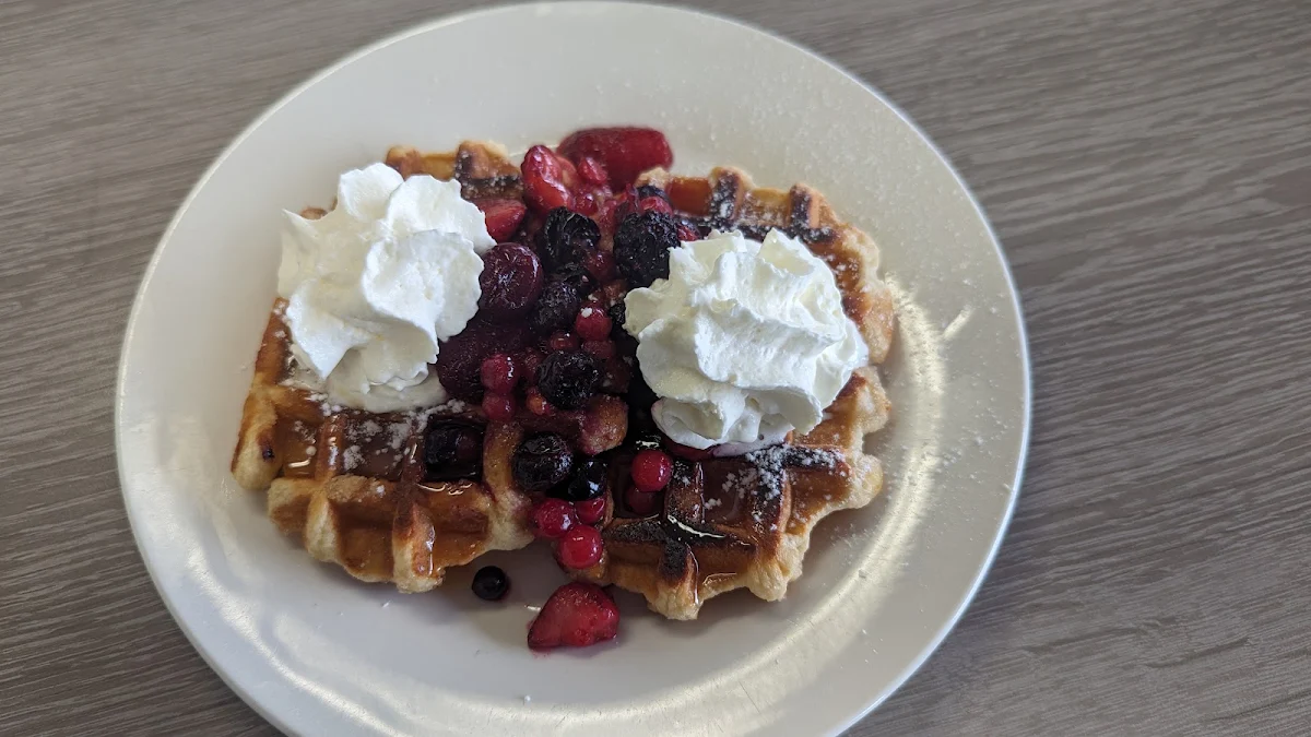 Waffles, Deckchair Café