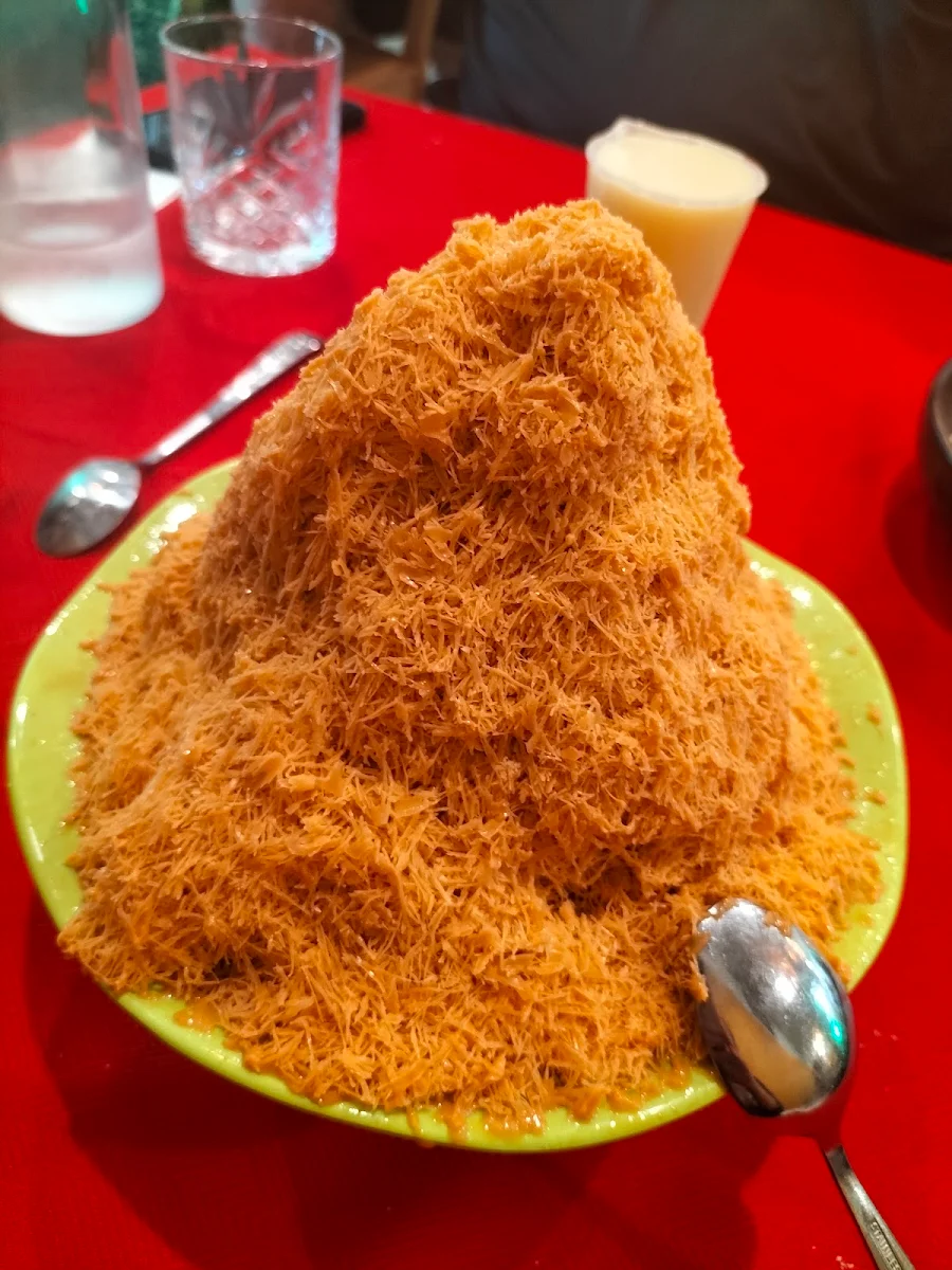 Thai Tea Bingsu