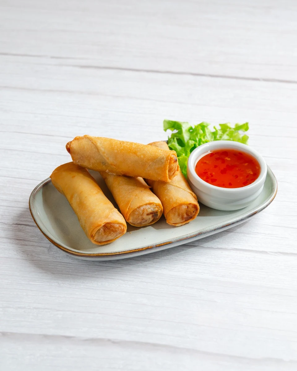 Vegetable Spring Rolls 4 Pieces