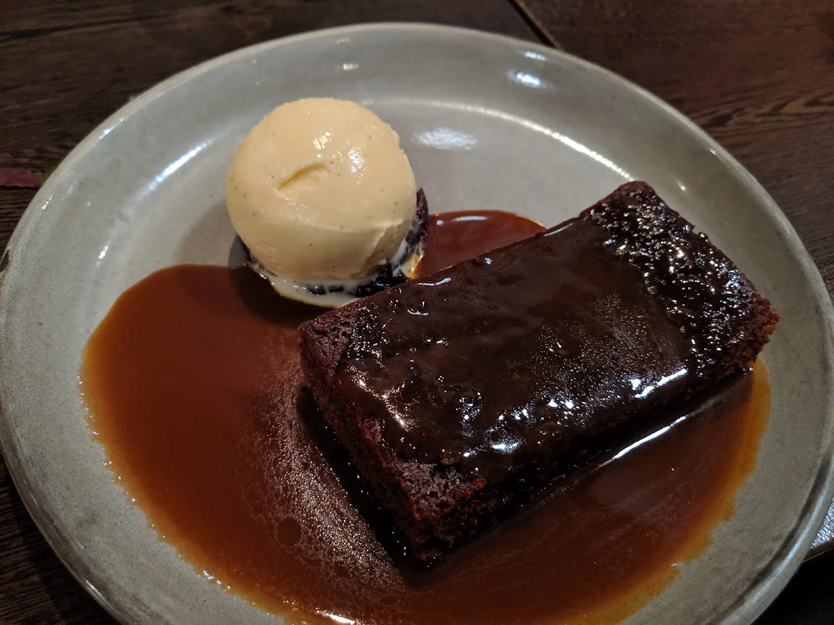 Sticky Date Pudding with Ice-Cream