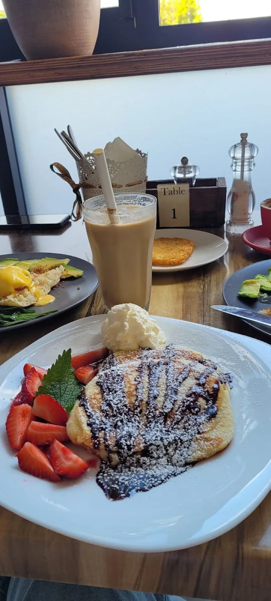 Buttermilk Pancakes Iced Latte