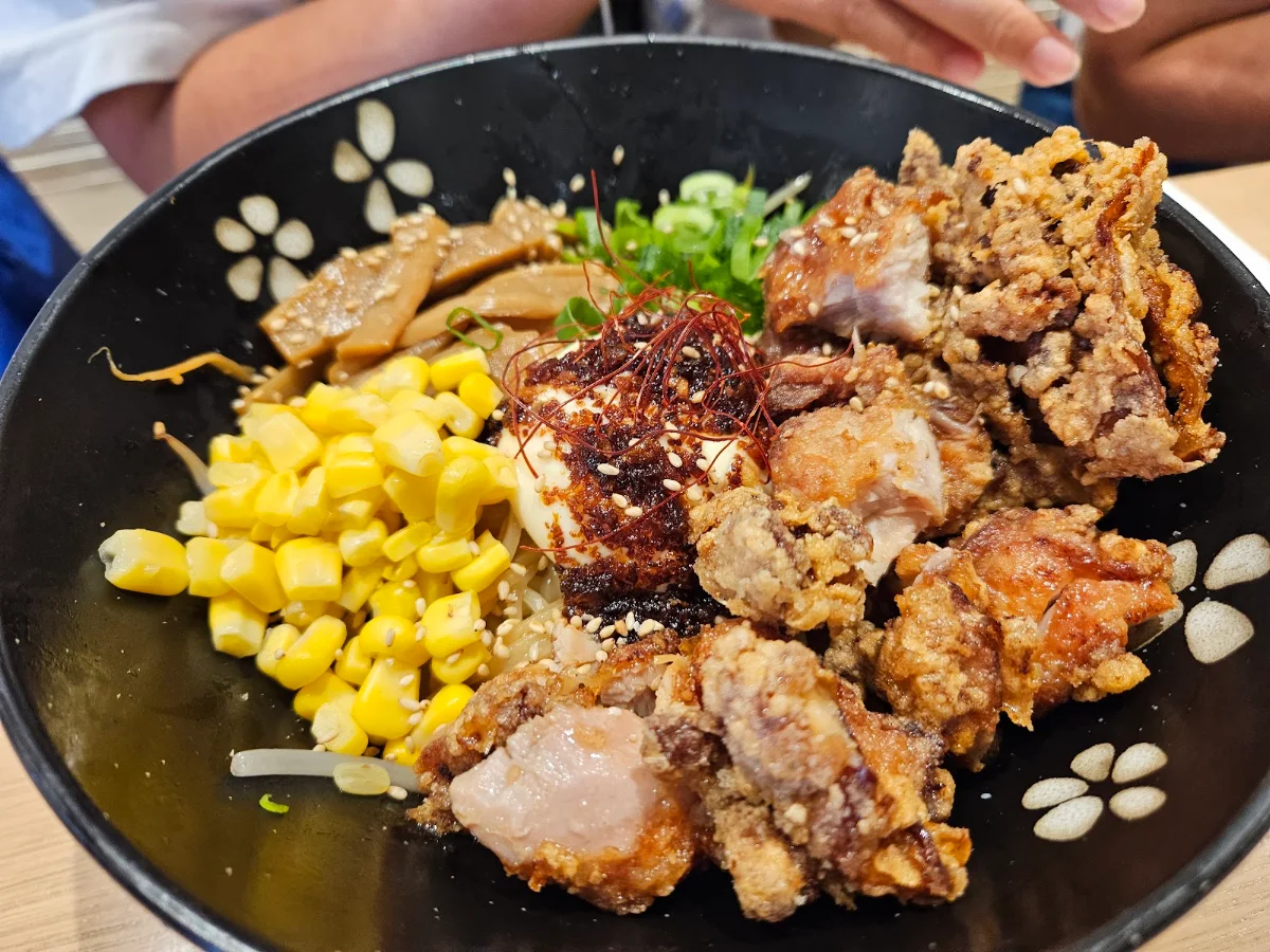 Chicken Karaage Mazesoba, MINIMONO "Noodle Bar"
