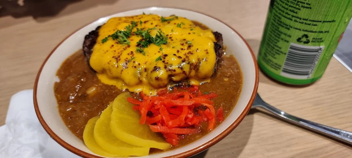 Curry Cheese Burger Don GF, MINIMONO "Noodle Bar"