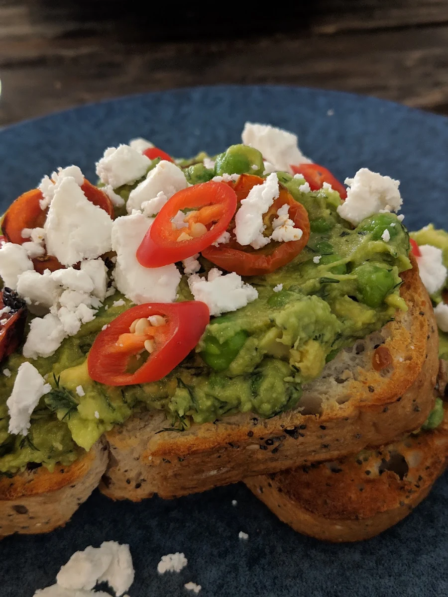 Smashed Avocado, Little Bunny Cafe