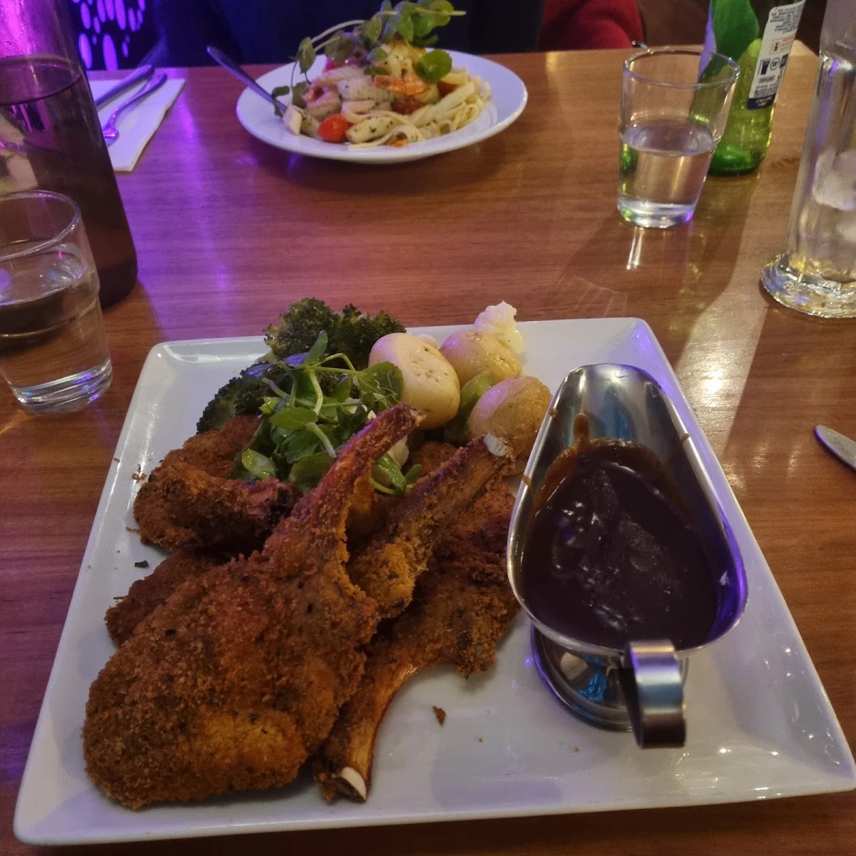 Lamb Chops, Crave Restaurant
