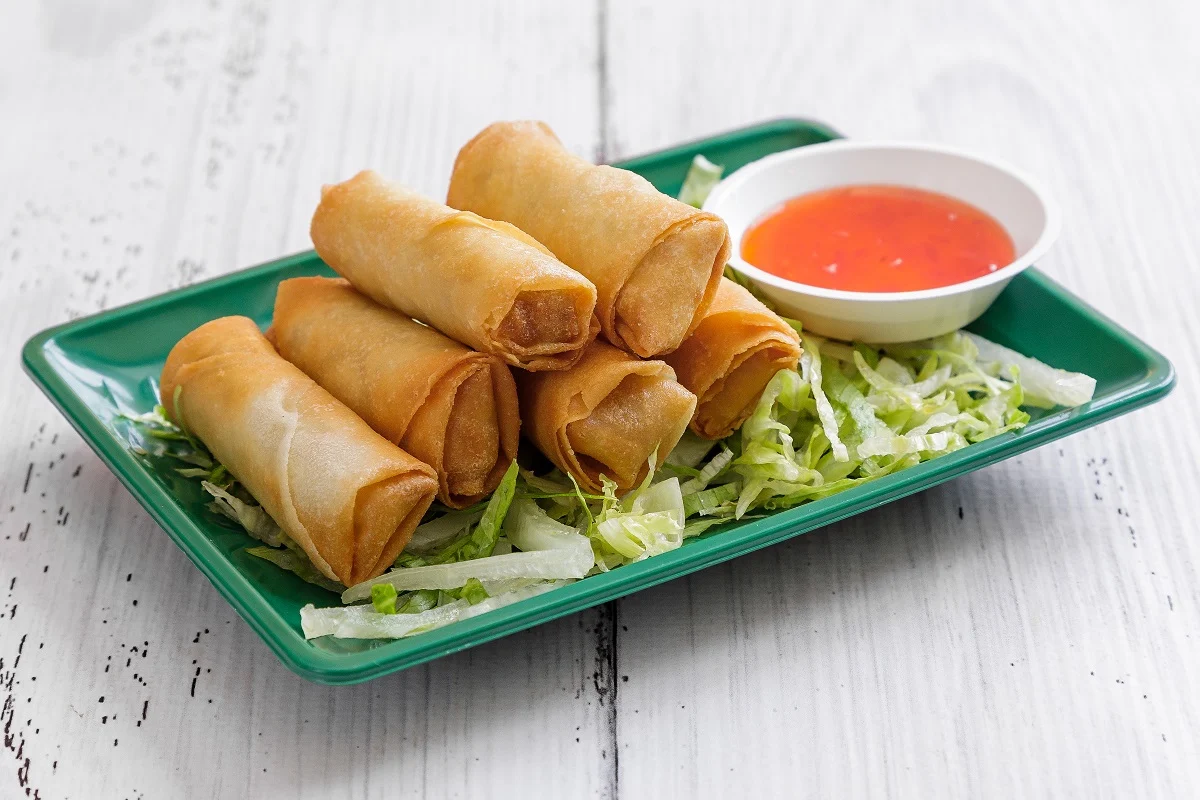 Mini Spring Rolls, Lemak 8 Street Westfield Mount Gravatt