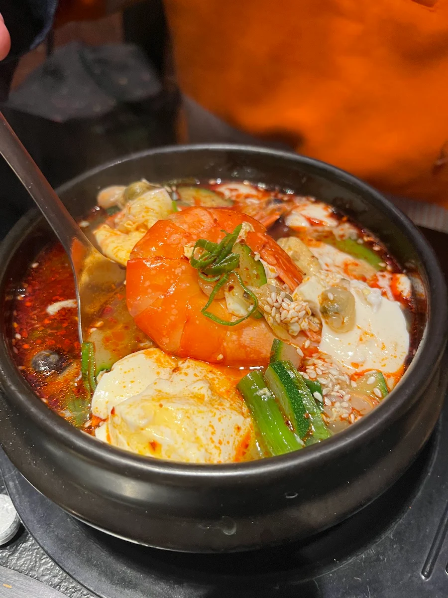 Large Prawns, Hanok Korean BBQ Wagga Wagga